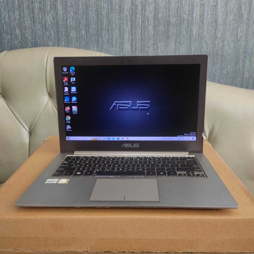 Jual Laptop Asus Zenbook UX32VD Core i5-3317U Ram 4/500Gb+32Gb Silver Gold  | Shopee Indonesia