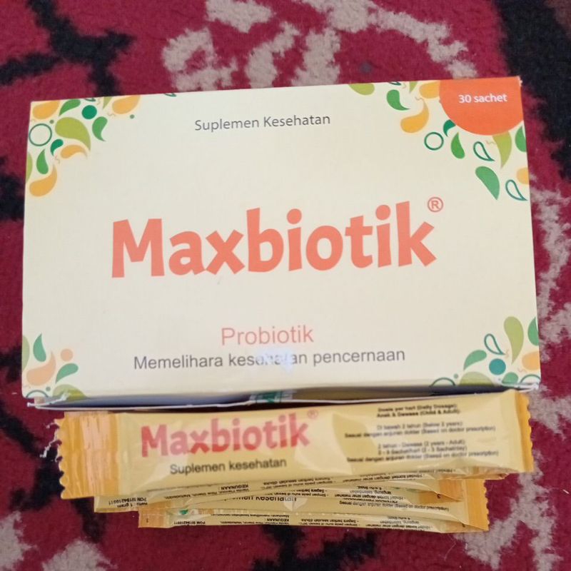 Jual Maxbiotik Prebiotik / 10 Sachet | Shopee Indonesia