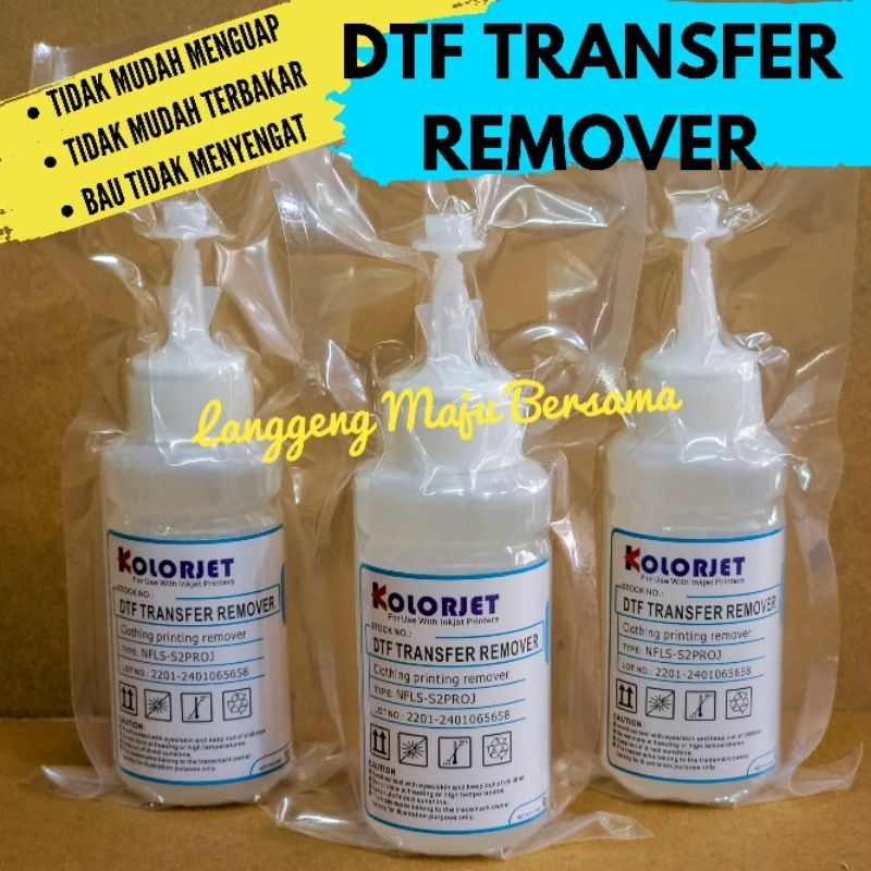Jual DTF TRANSFER REMOVER Penghapus sablon DTF | Shopee Indonesia