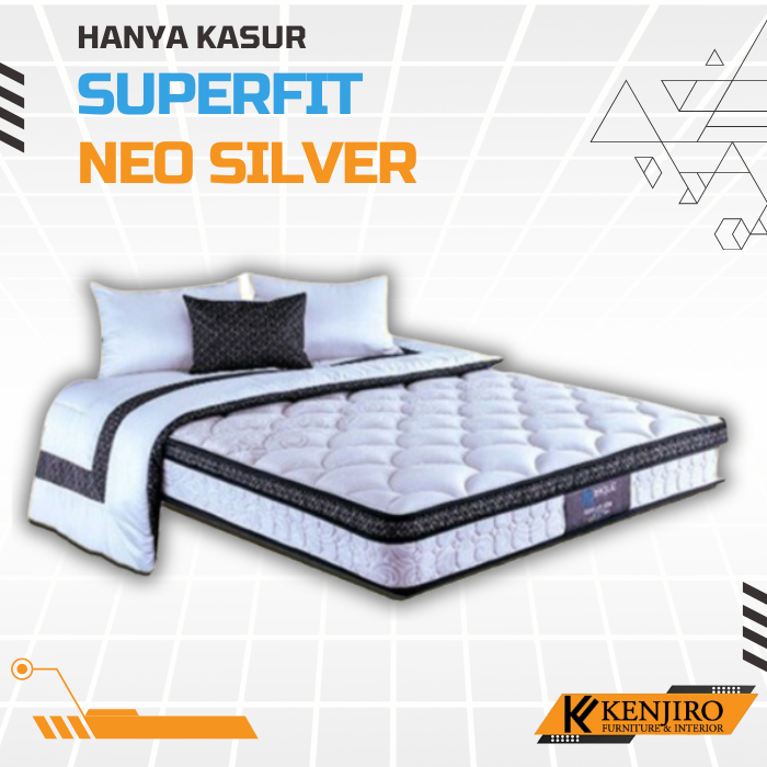 Jual Hanya Kasur Springbed COMFORTA SuperFit Neo Silver Mattres Only ...