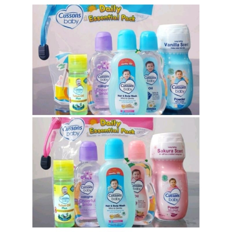 Jual Cussons Baby Daily Essential Pack 5in1 | Shopee Indonesia