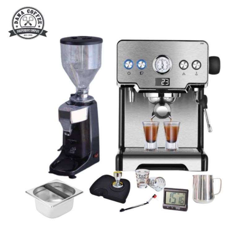 Jual Paket lengkap murah, Mesin kopi espresso machine CRM3605 dan