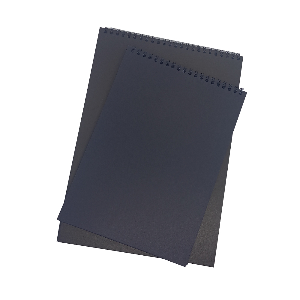 Jual NOTEBOOK BLACK PAPER A4/SKETCHBOOK BLACK PAPER A4/BUKU GAMBAR ...