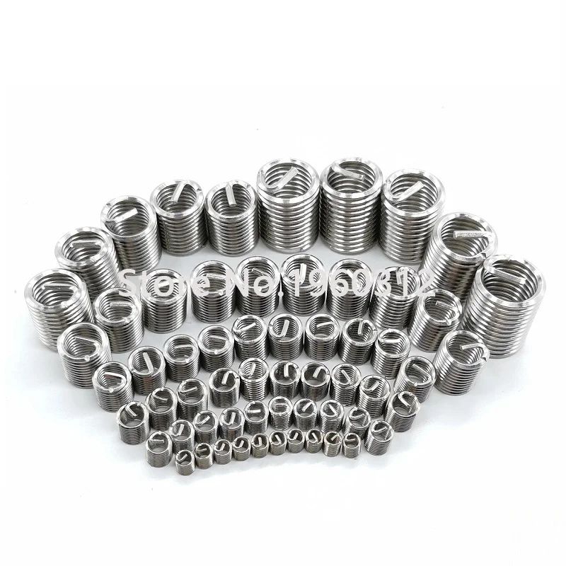 M6 X 1.0 Thread Repair Kit – 10 Pcs Helicoil Style Inserts (1.5D)