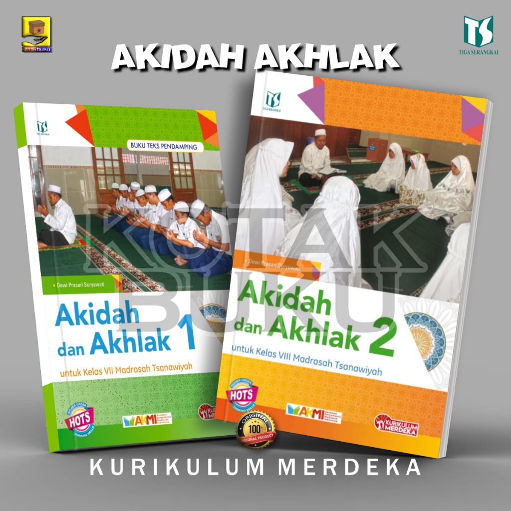 Jual Buku Akidah Dan Akhlak Kelas 7 8 SMP / Akidah Akhlak SMP / MTS ...