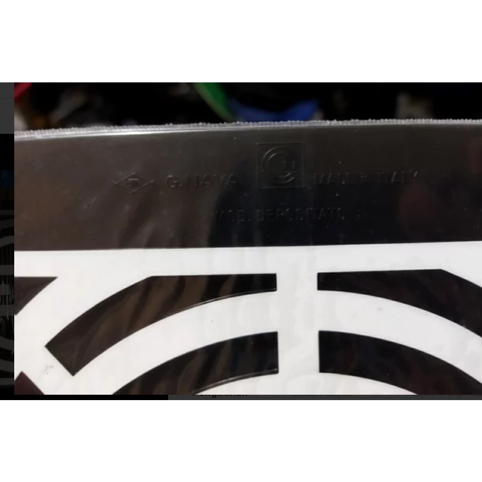 Jual mud flap kepet cepet eu vespa hitam putih | Shopee Indonesia