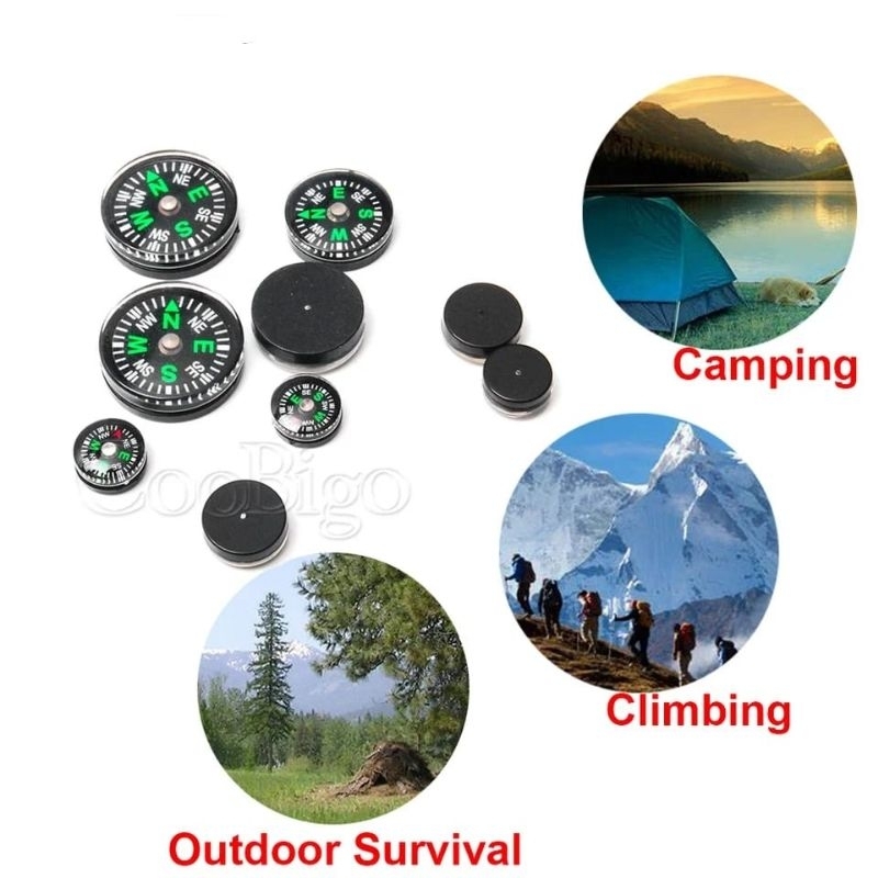 Jual Mini Compass Kompas Mini Outdoor Accesories | Shopee Indonesia