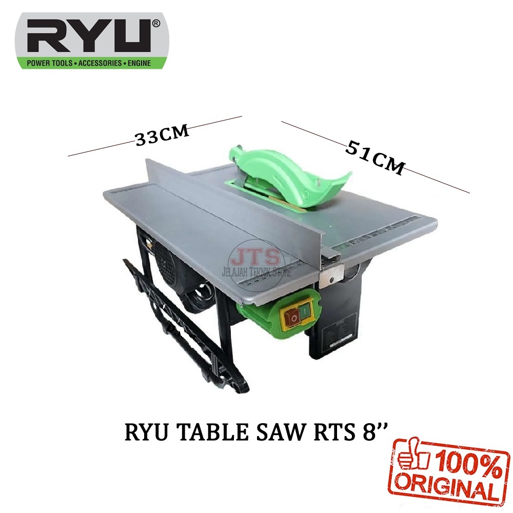 Jual Ryu Table Saw Inch Rts Mesin Gergaji Belah Potong Papan Kayu Tablesaw Gergaji Meja