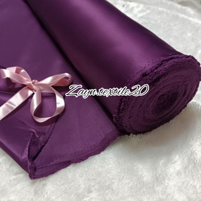 Jual Kain Satin Bridal Satin Bridal Premium Harga Setengah Meter Shopee Indonesia