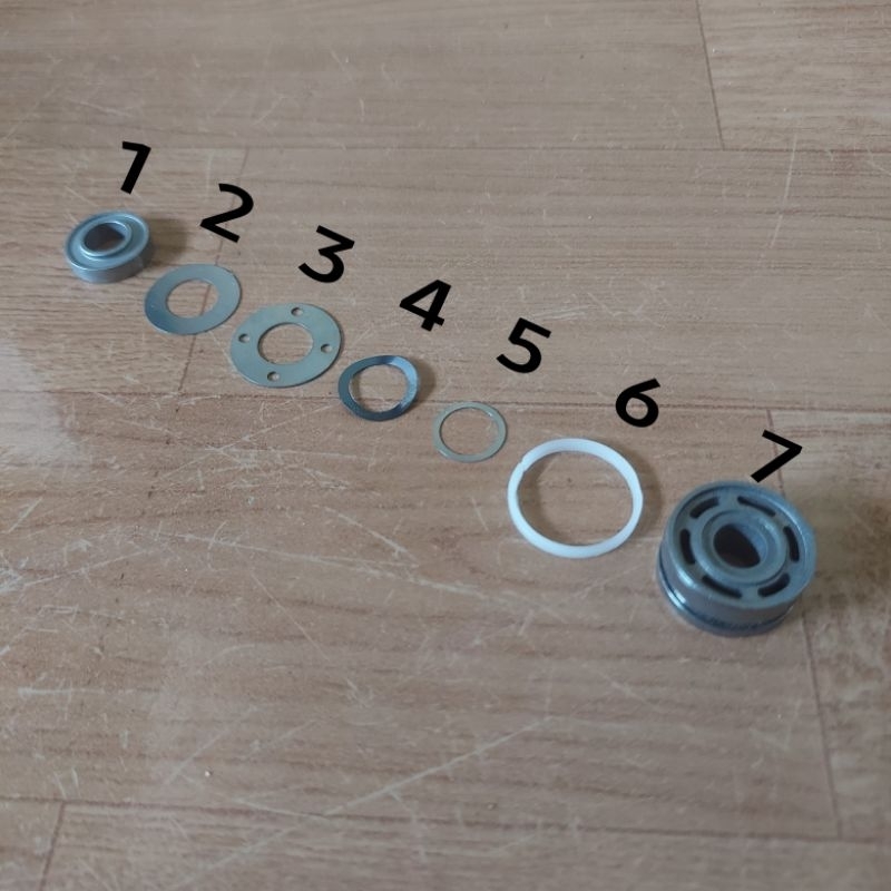 Jual Piston shims Mio Nmax Vega ZR Shogun 125 RX King pompa absorber Shock belakang Yamaha