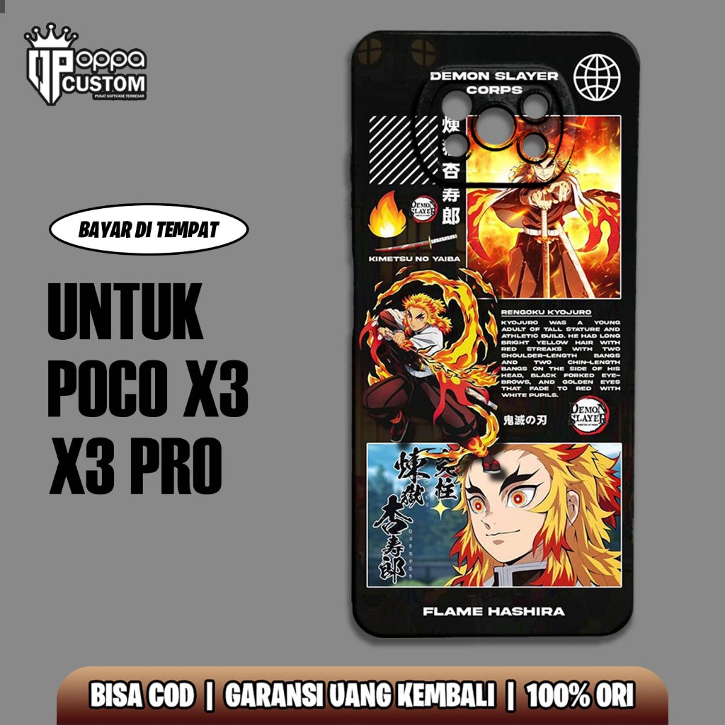 Jual Case Xiaomi Poco X3 / X3 PRO / X3 NFC [ ANIME DEMON SLAYER ...