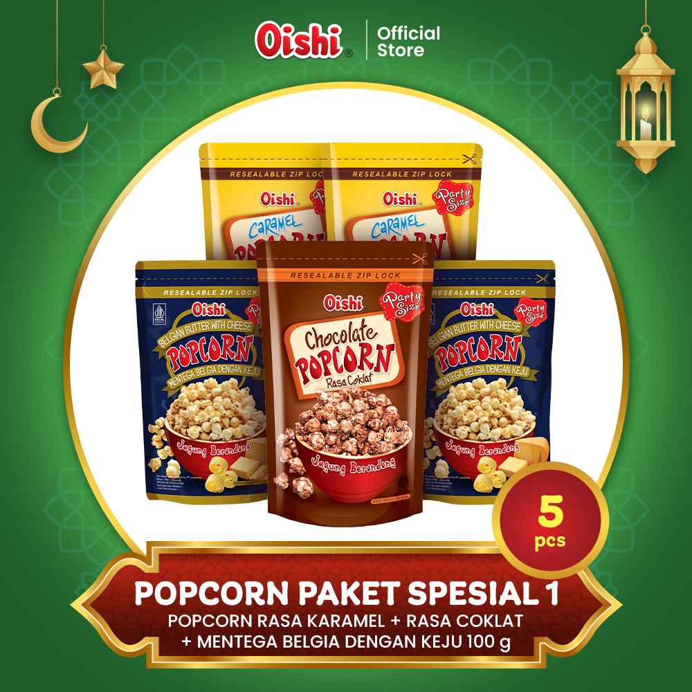 Jual Oishi Popcorn Paket Spesial 1 | Shopee Indonesia