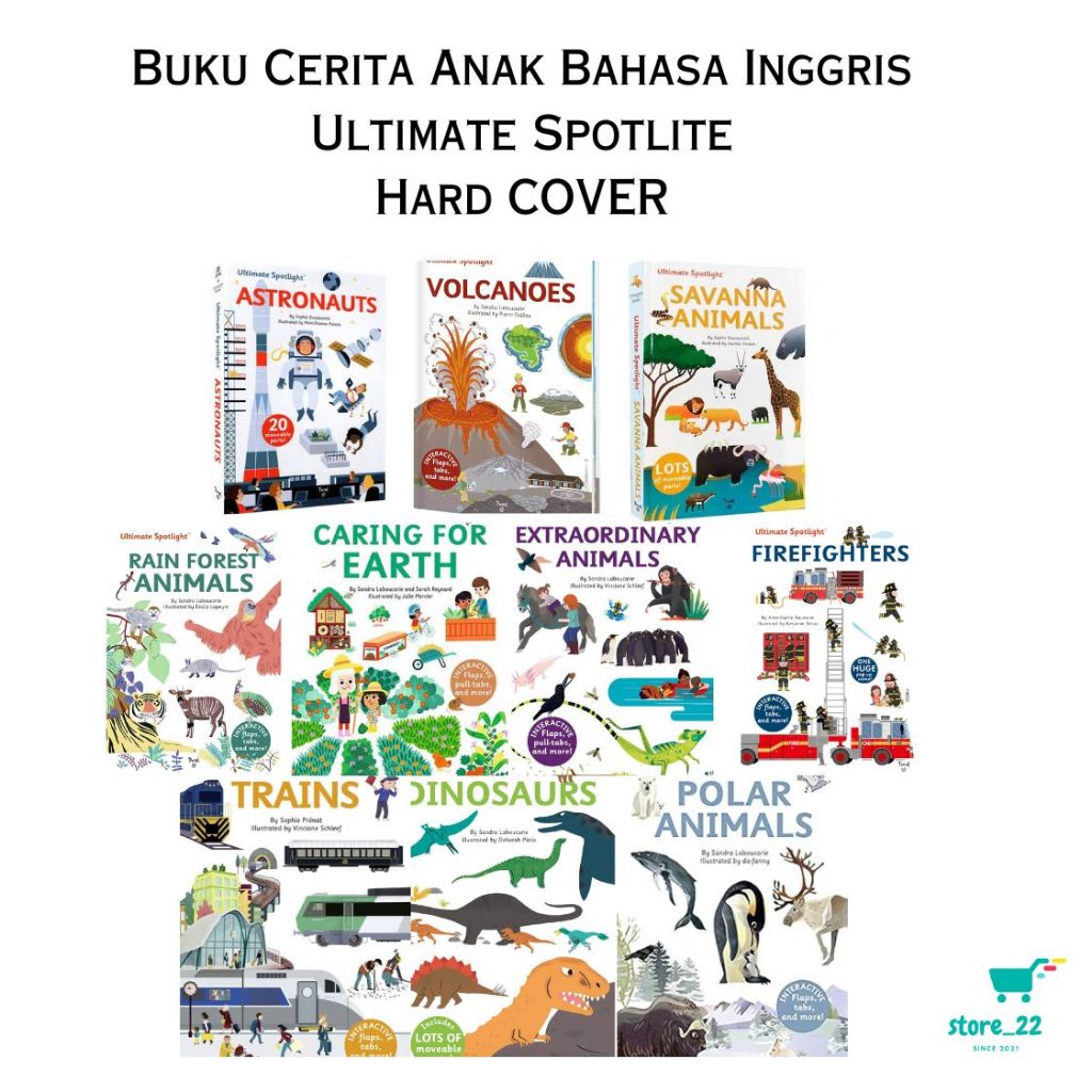 Jual Hard Cover Buku Cerita Edukasi Ultimate Spotlite Bahasa Inggris ...