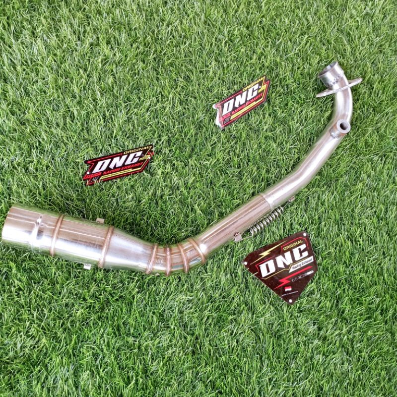 Jual PIPA LEHER KNALPOT VARIO 160/PCX 160 POSTEP STANDAR INLET50/38MM ...