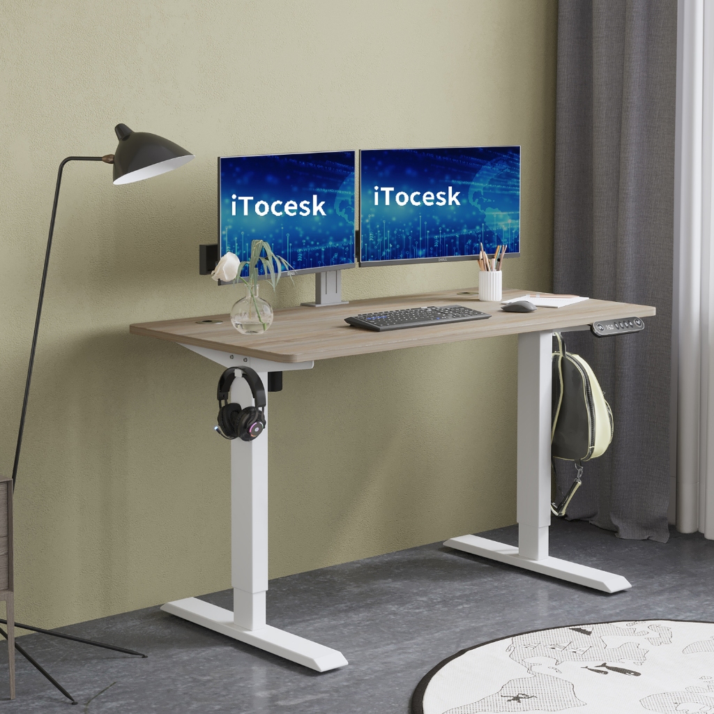 Jual Mxtark 48 inches 1.2M Electric Standing Desk Single Motor Desk