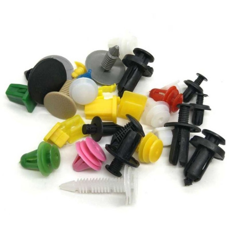 Jual (P14) RIVET MOBIL SET ISI 160 PCS klip kancing baut rivet plastik ...