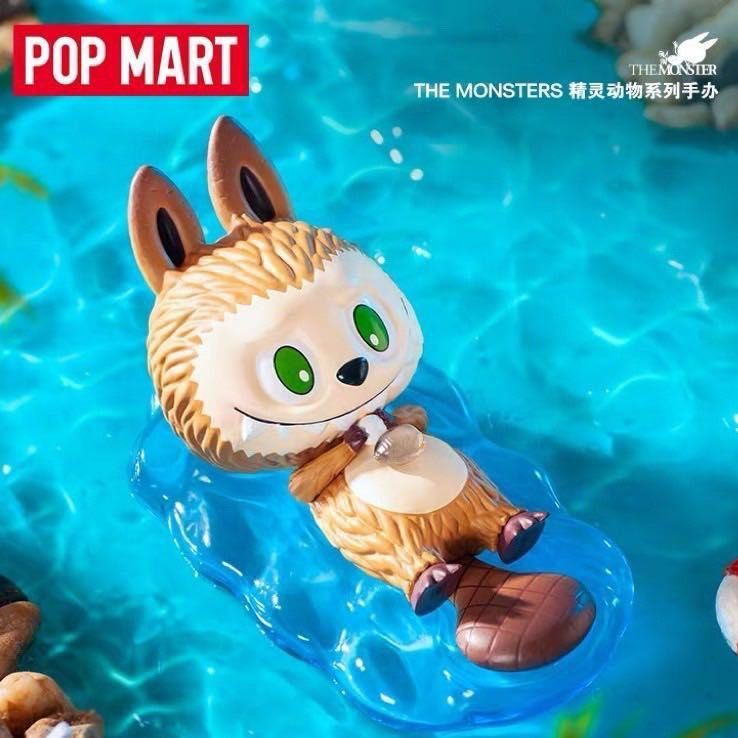 Jual POP MART x HOW2WORK Labubu The Monsters Animals Beaver SECRET ...