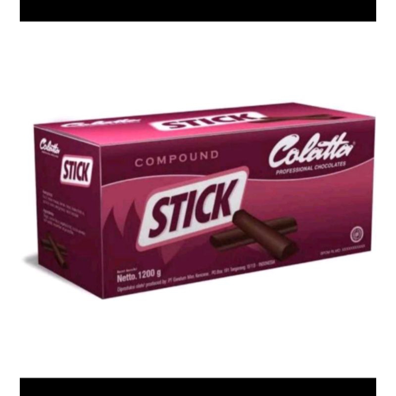 Jual Colatta stick Compound 1,2kg/coklat coumpound stick | Shopee Indonesia