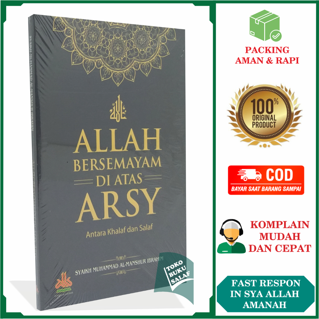 Jual Allah Bersemayam Di Atas Arsy Antara Khalaf Dan Salaf Karya Syaikh ...