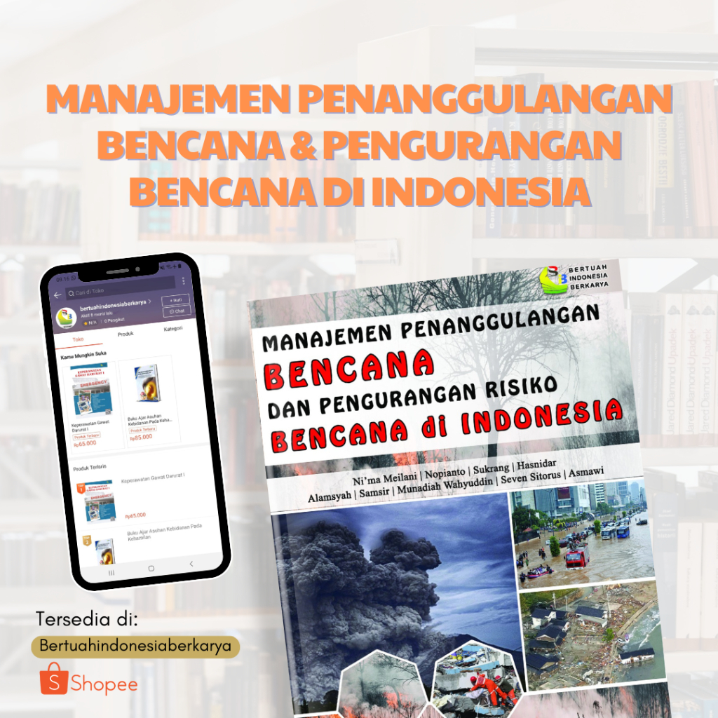 Jual BUKU AJAR MANAJEMEN PENANGGULANGAN BENCANA & PENGURANGAN BENCANA ...