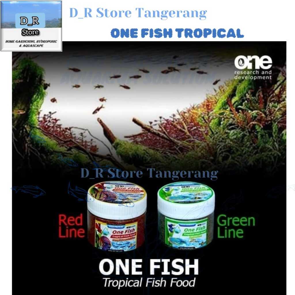 Jual One Fish Tropical Pakan Ikan DR TGR | Shopee Indonesia
