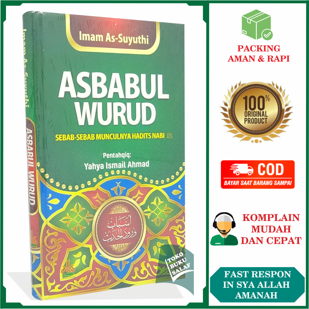 Jual Asbabul Wurud Sebab-Sebab Munculnya Hadits Nabi Karya Imam As ...