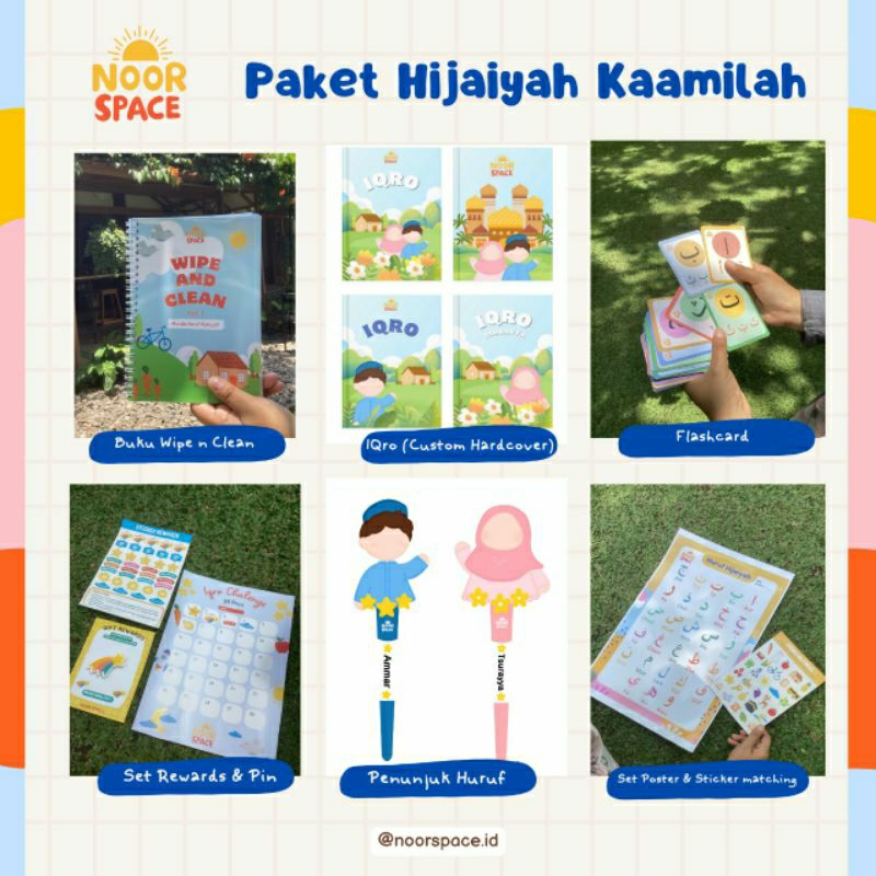 Jual Seri Belajar Huruf Hijaiyyah - Paket Kaamilah (learning kit huruf ...