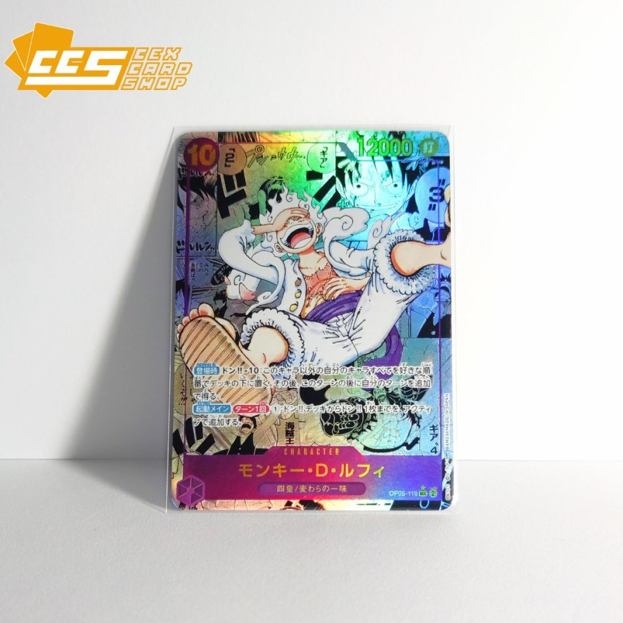 Jual Monkey D. Luffy Manga Parallel (Replica) - One Piece TCG | Shopee ...