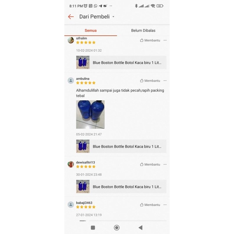 Jual Botol Kaca u Blue Solar Water Hooponopono Blue Bottle New | Shopee ...