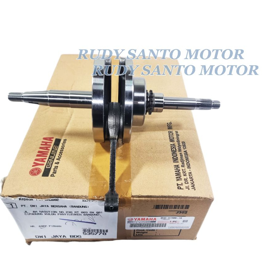Jual Kruk As Crankshaft Assy FreeGo B5D-E1400-10 Original Yamaha ...