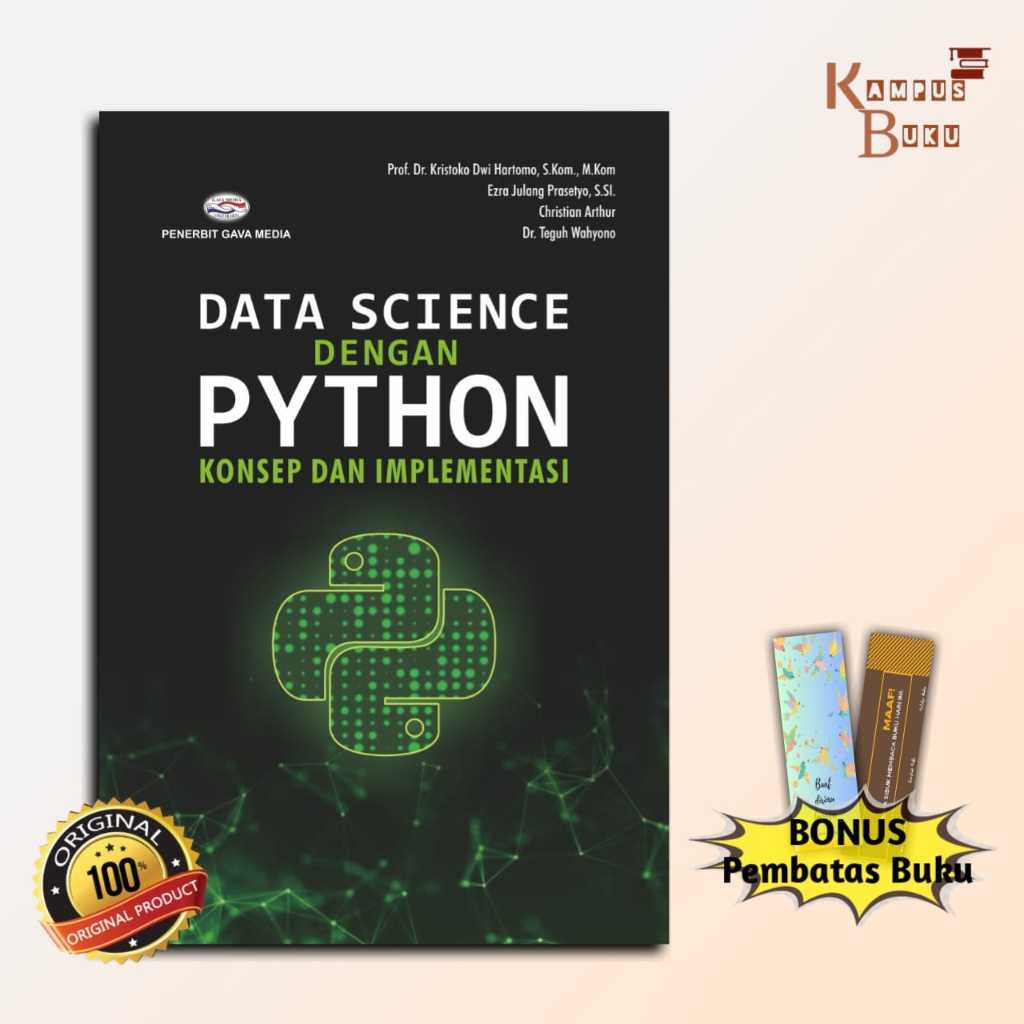 Jual BUKU DATA SCIENCE DENGAN PYTHON : Konsep dan Implementasi | Shopee ...