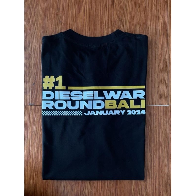 Jual Kaos Tshirt Baju Diesel War Round Bali 2024 Shopee Indonesia