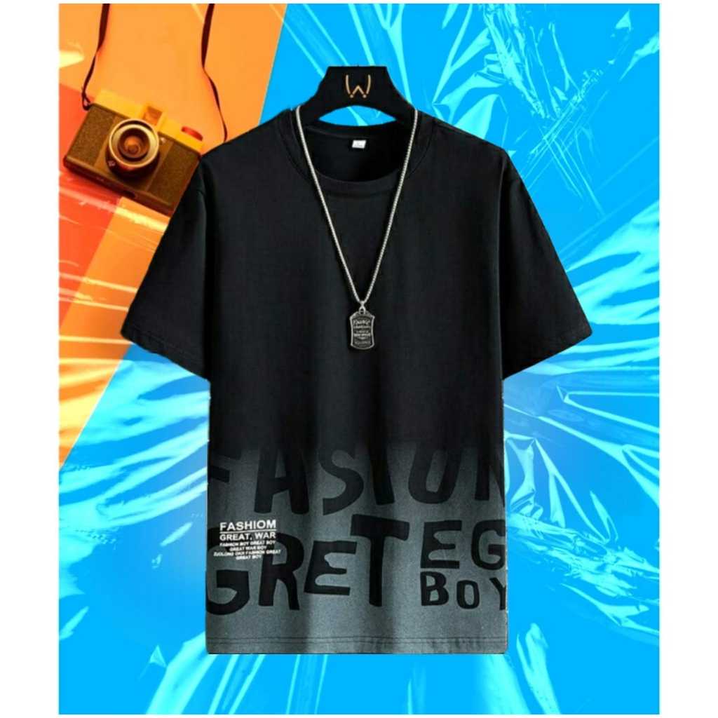 Jual COD-baju kaos pria oversize egboy Size M|L-XL-XXL t-shirt distro ...