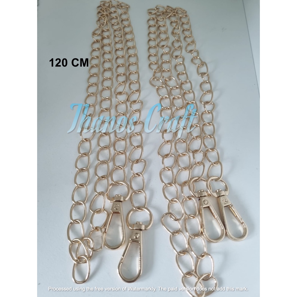 Jual TALI RANTAI TAS ANYAM 1,8 MM / 40 CM/60 CM DAN 120 CM | Shopee ...