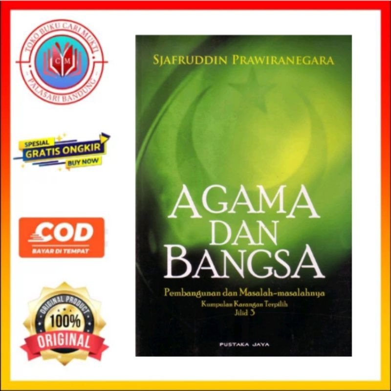 Jual Buku Agama dan Bangsa Jilid 3 - Syafruddin Prawiranegara | Shopee ...