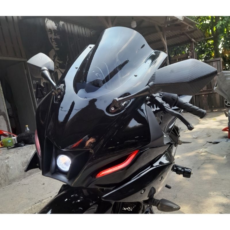 Jual Headlamp Kepala Model R15 V4 R15M Lampu Lis Lampu PNP YAMAHA R15 ...