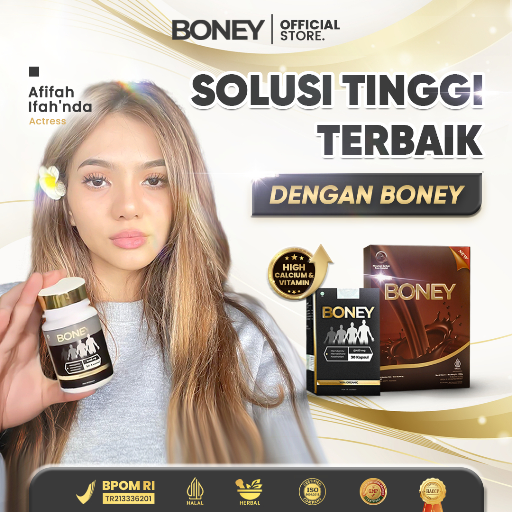 Jual Boney Peninggi Badan X Susu Boney Peninggi Badan Bantu Tinggiin