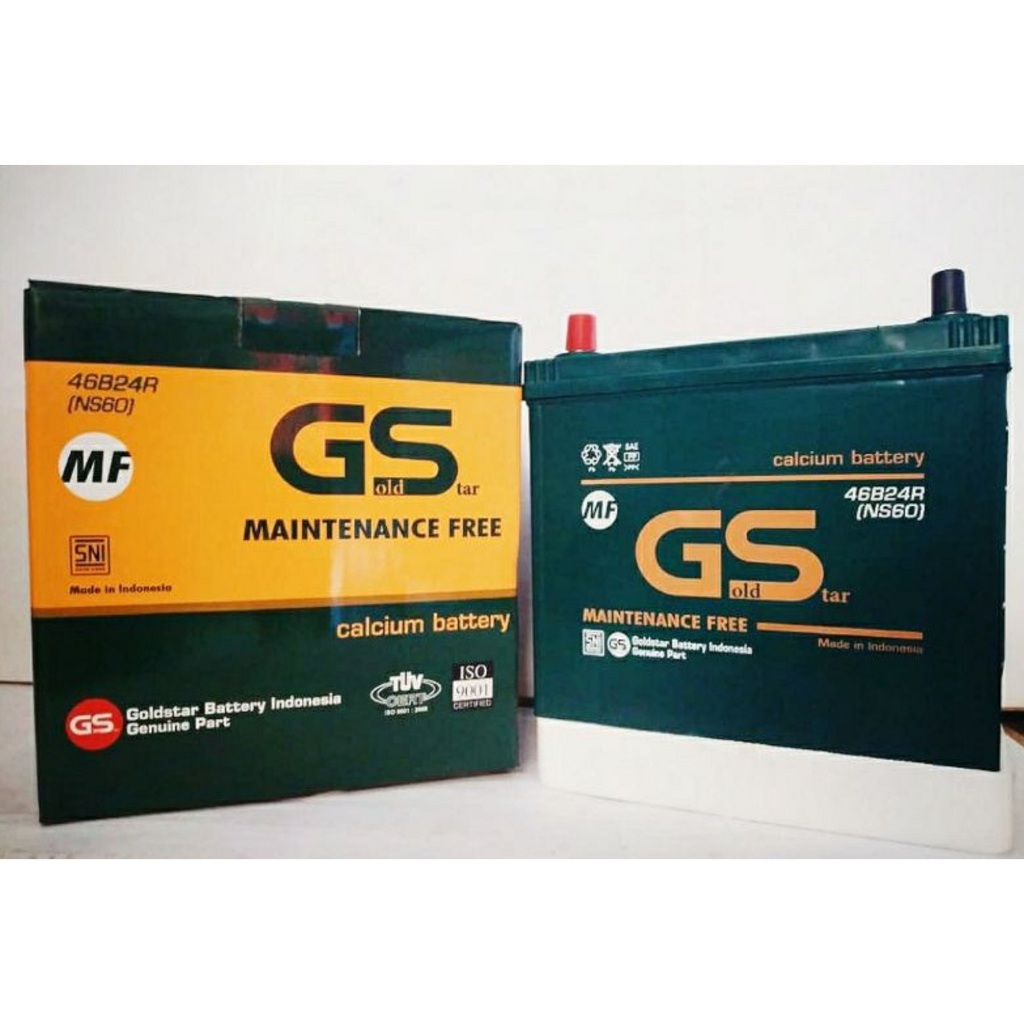 Jual Aki GS NS60L Mobil City Aerio Baleno Grand Livina March Evalia
