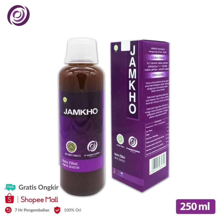 Jual JAMKHO (JAMU KOLESTROL) 250 ML | Shopee Indonesia