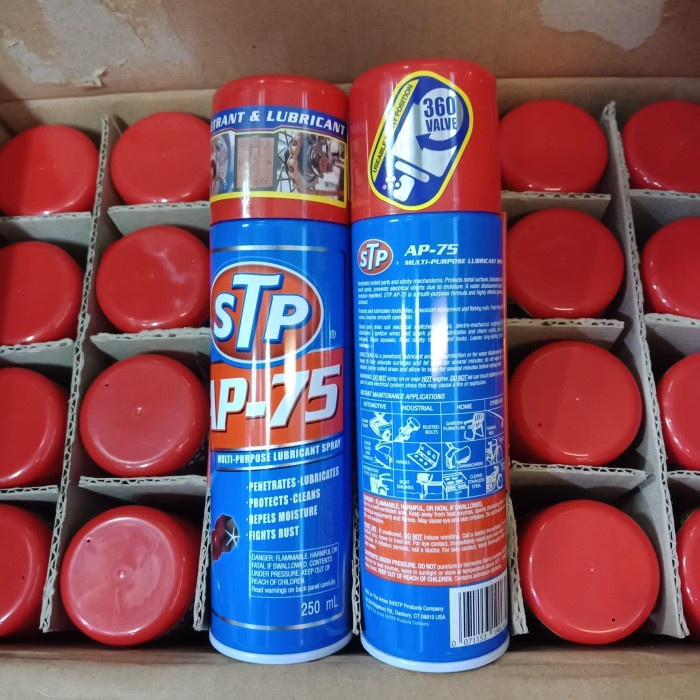 Jual STP AP-75 Penetrant & Lubricant Pelumas WD Anti Karat Logam Besi ...