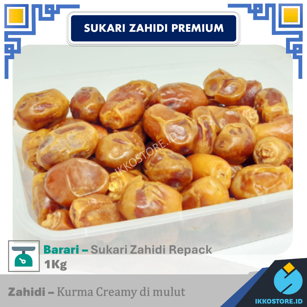 Jual Kurma Sukari Al Qossim 1 Kg PREMIUM / Sukari Ranuna 1Kg / Sukari ...