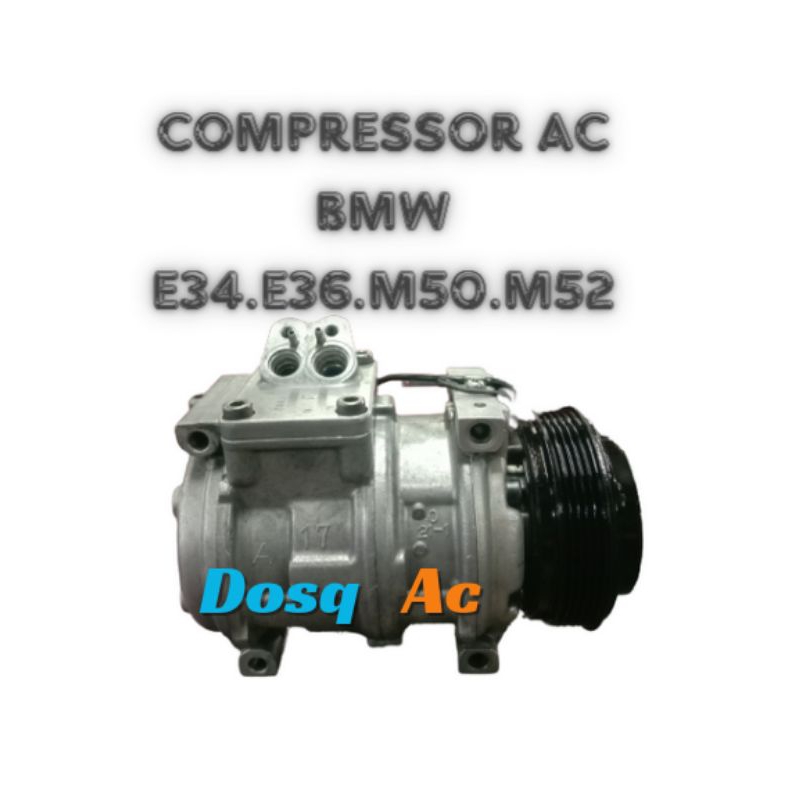 Jual compressor kompresor AC BMW E34. E35. M50. M52. 5pk original ...