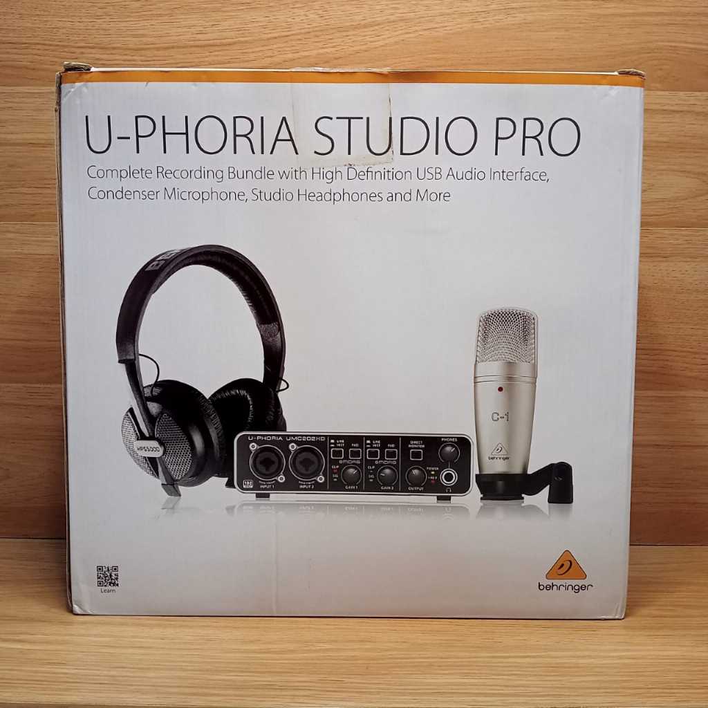 Jual Behringer U-Phoria Studio Pro | Shopee Indonesia