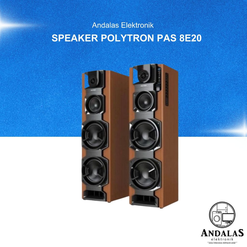 Jual SPEAKER POLYTRON PAS 8E20 /PAS69 PAS 69 SPEAKER ACTIVE BLUETOOTH ...