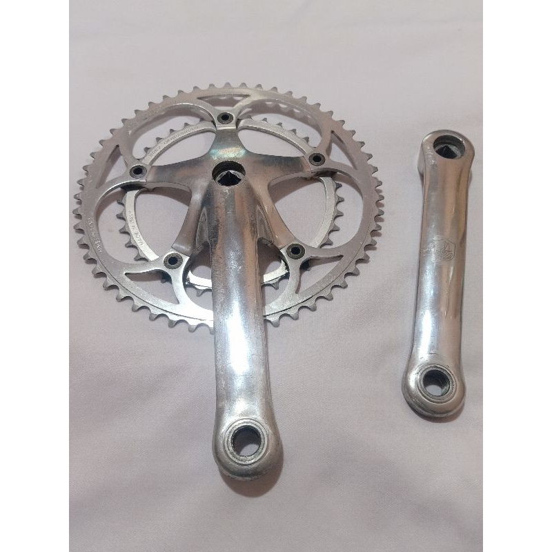 Manivelle Droite Campagnolo C-Record – Vintage Pour Vélo De Course – Occasion En état Fonctionnel