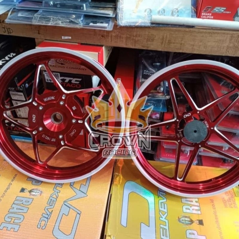 Jual Velg Delkevic Bintang Ring 14 Beat / Scoopy / Genio / Spacy ...