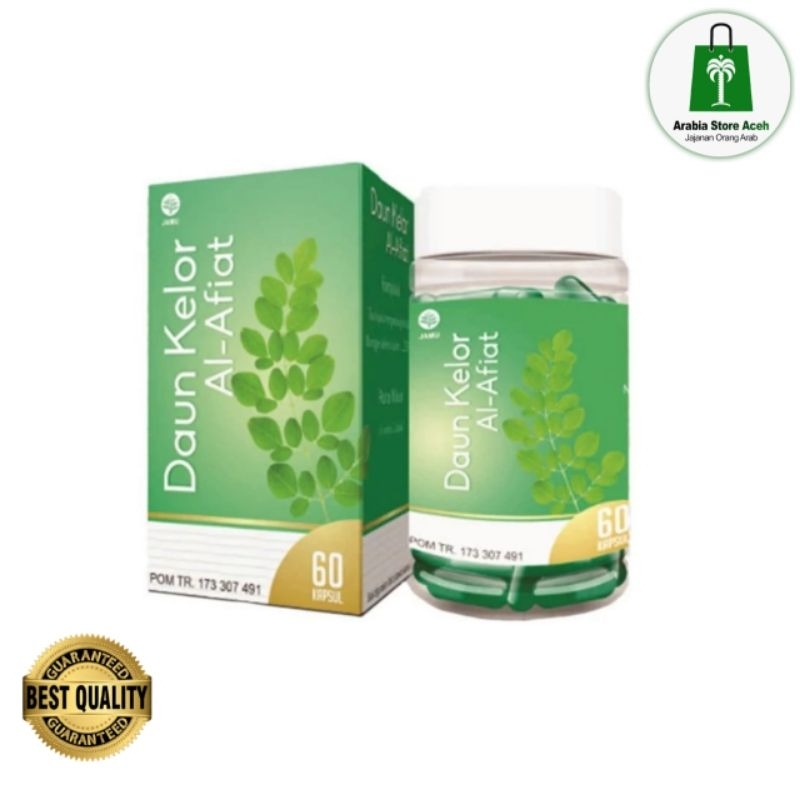 Jual Kapsul Daun Kelor Al Afiat Obat Herbal Daun Kelor Kapsul