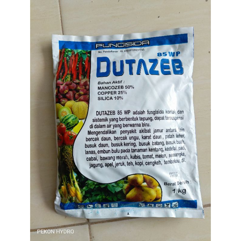 Jual Fungisida Dutazeb 85 WP 2 Mancozeb Copper Tembaga Shopee Indonesia