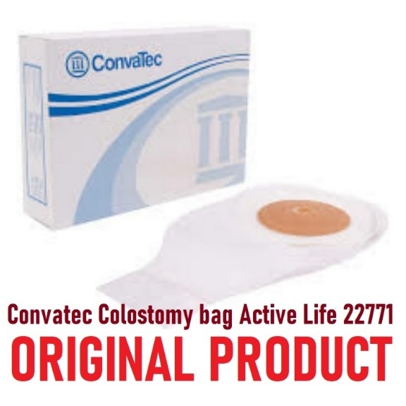 Jual Colostomy Bag Active Life Convatec 22771 Kantong Kolostomi Per Pcs ...