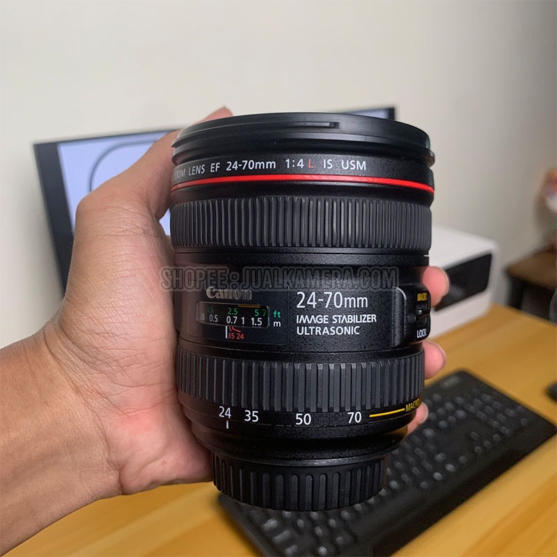 Jual Canon EF 24-70mm f/4L IS USM Lensa Wide Rekomended | Shopee Indonesia